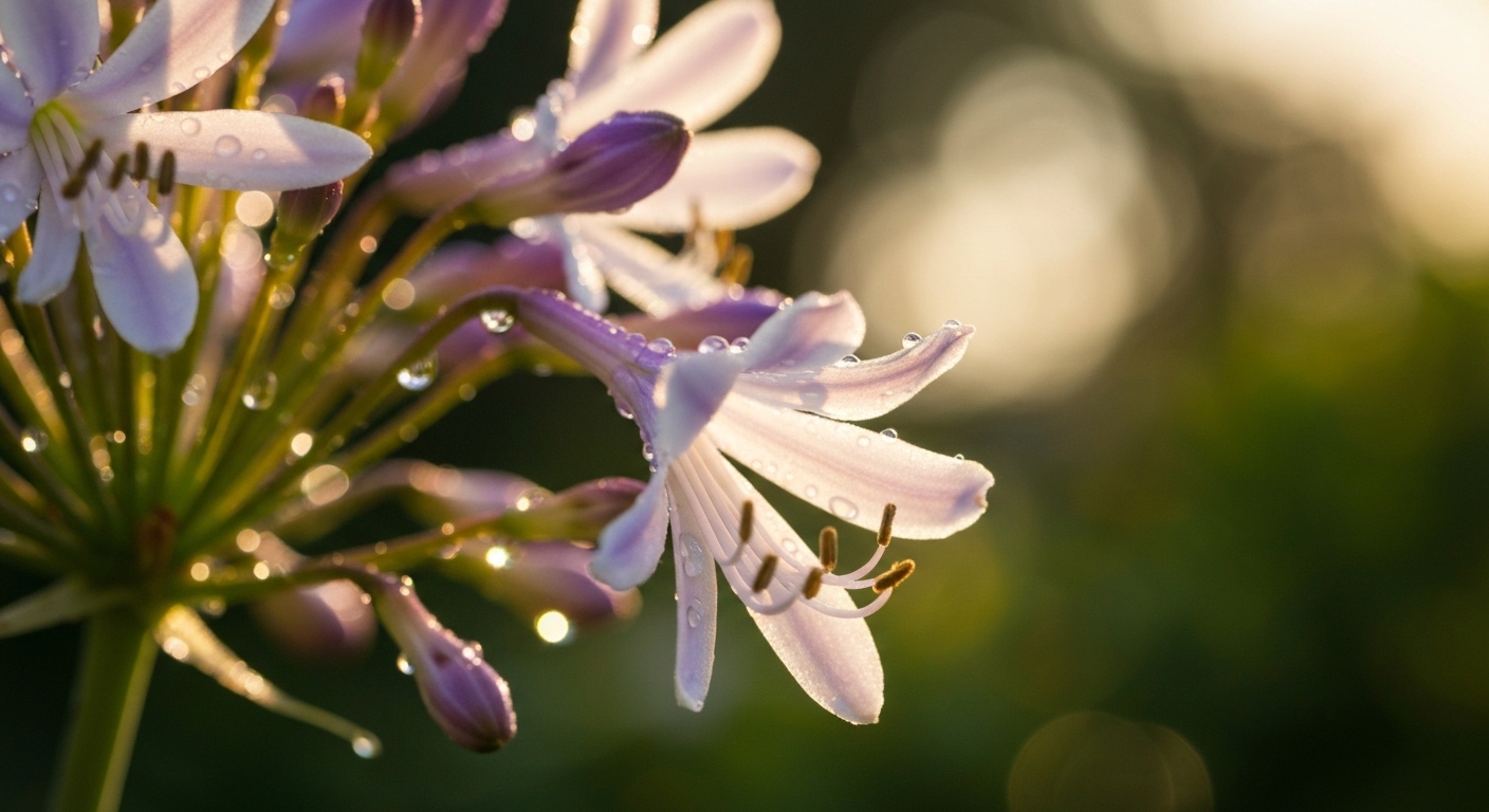 Illustration Agapanthes : appliquez cette règle d’or dès maintenant pour une floraison spectaculaire