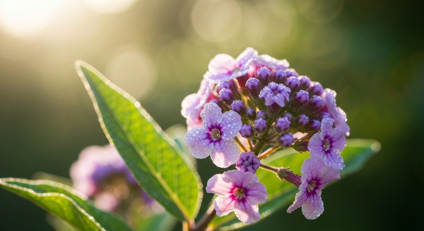 Illustration Héliotrope : cette plante aux fleurs ultra-parfumées – Guide complet pour la cultiver