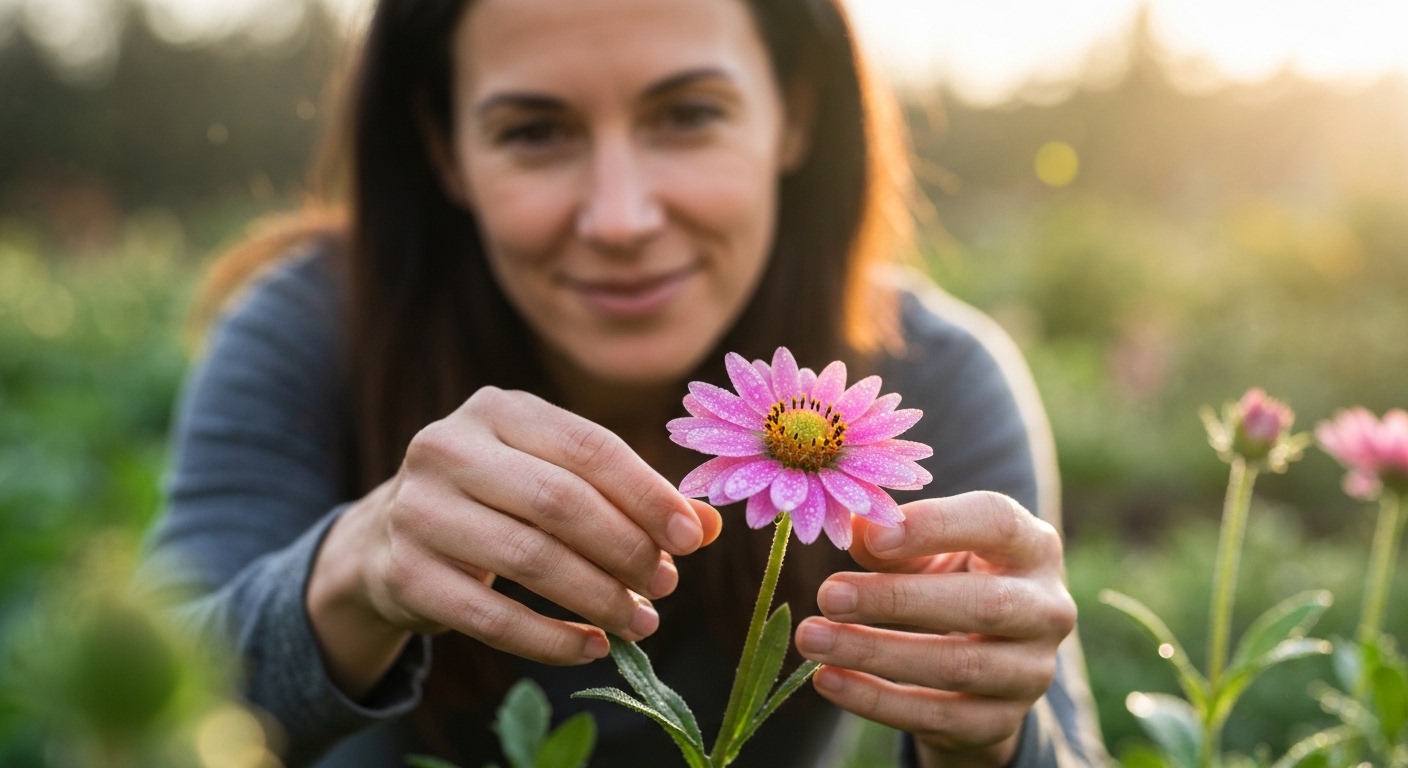 Illustration Nigelle de Damas : semez cette fleur en mars pour attirer abeilles et oiseaux
