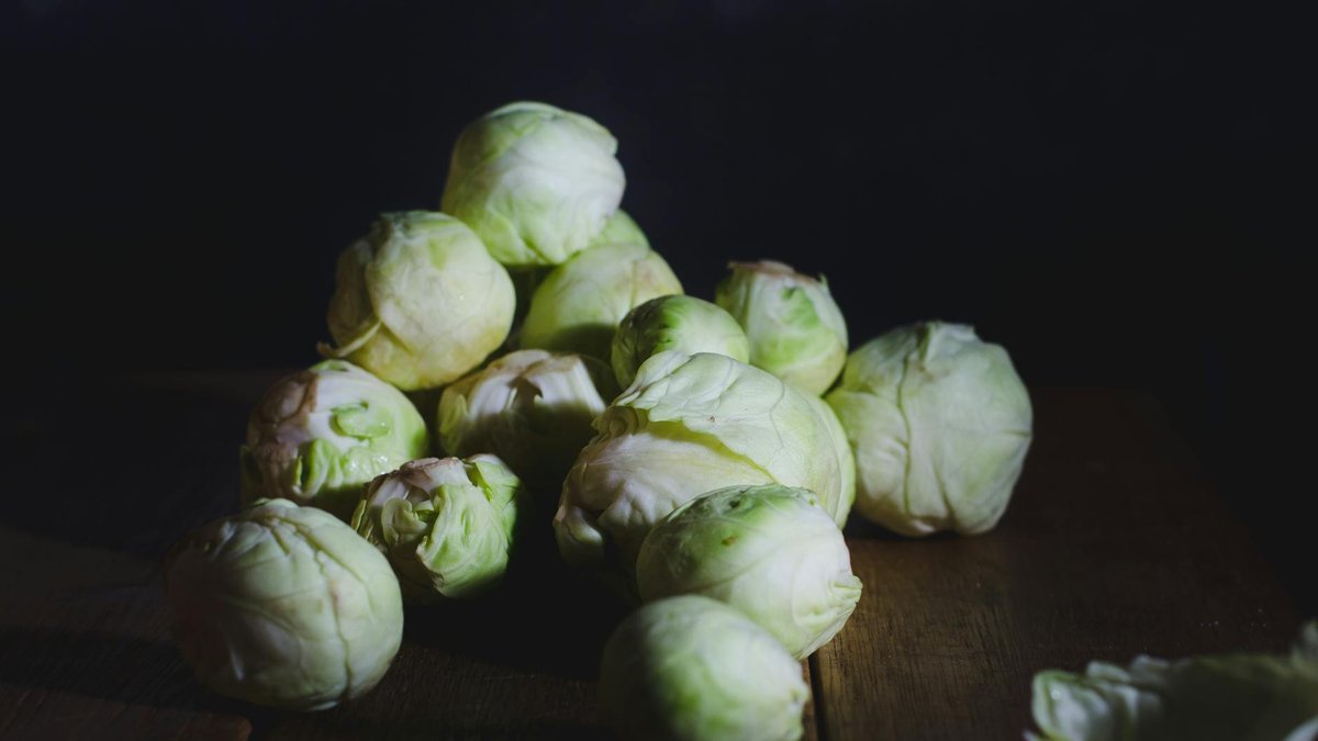 brussels sprouts harvest