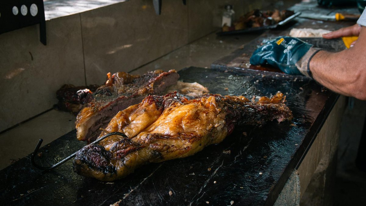 outdoor kitchen barbecue