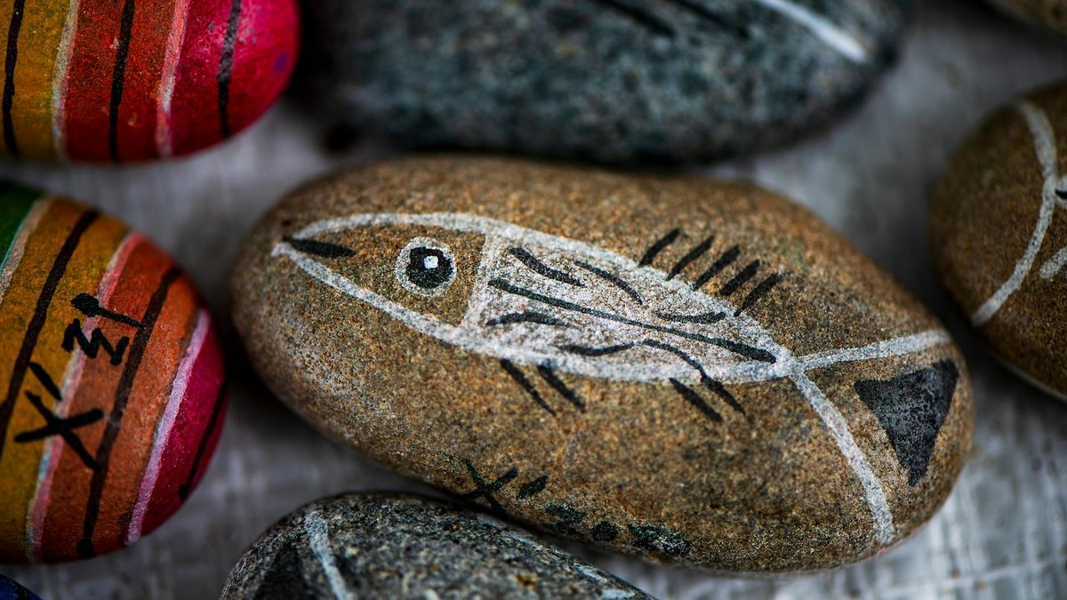 painted stones