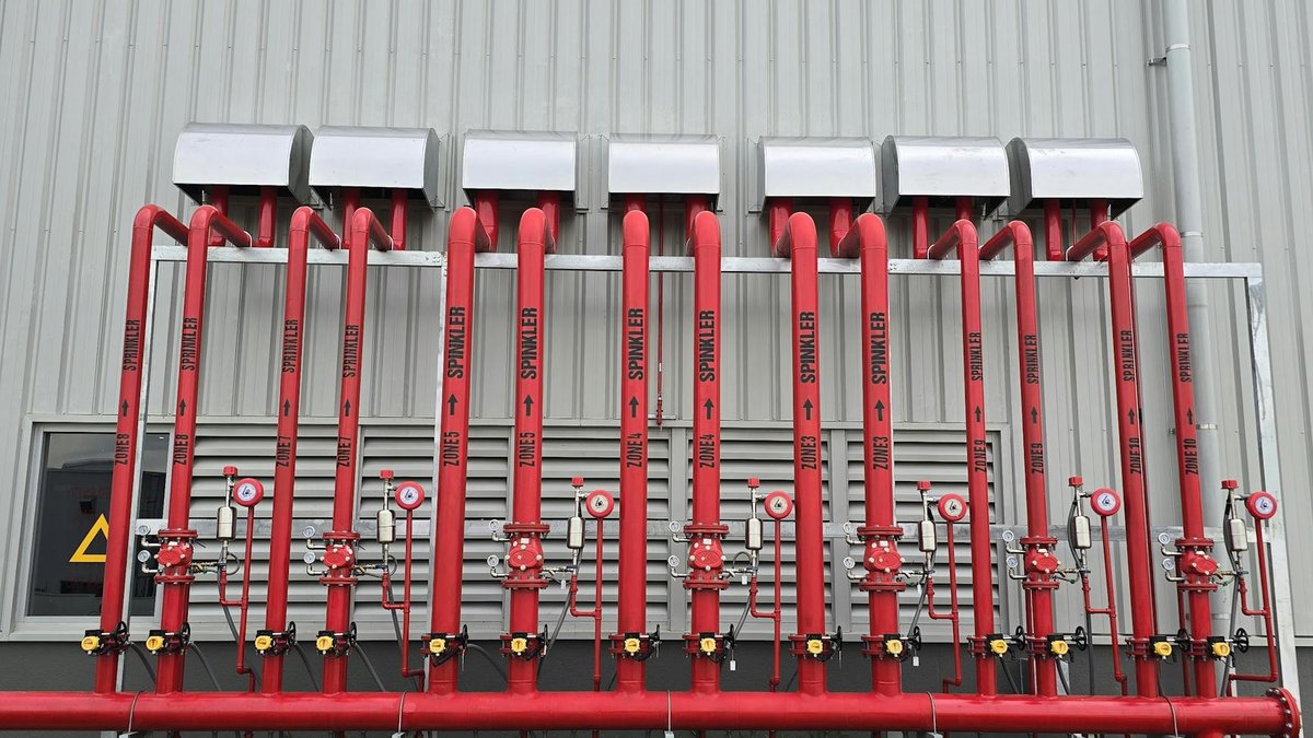 sprinkler pressure test