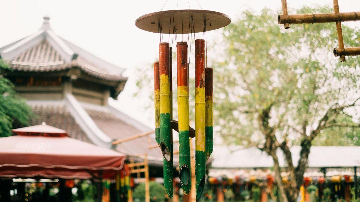 wind chime garden
