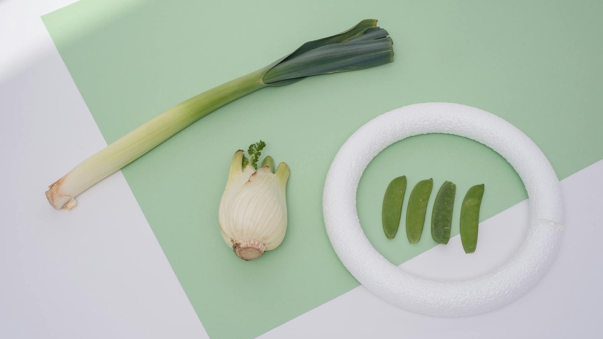 peas fennel
