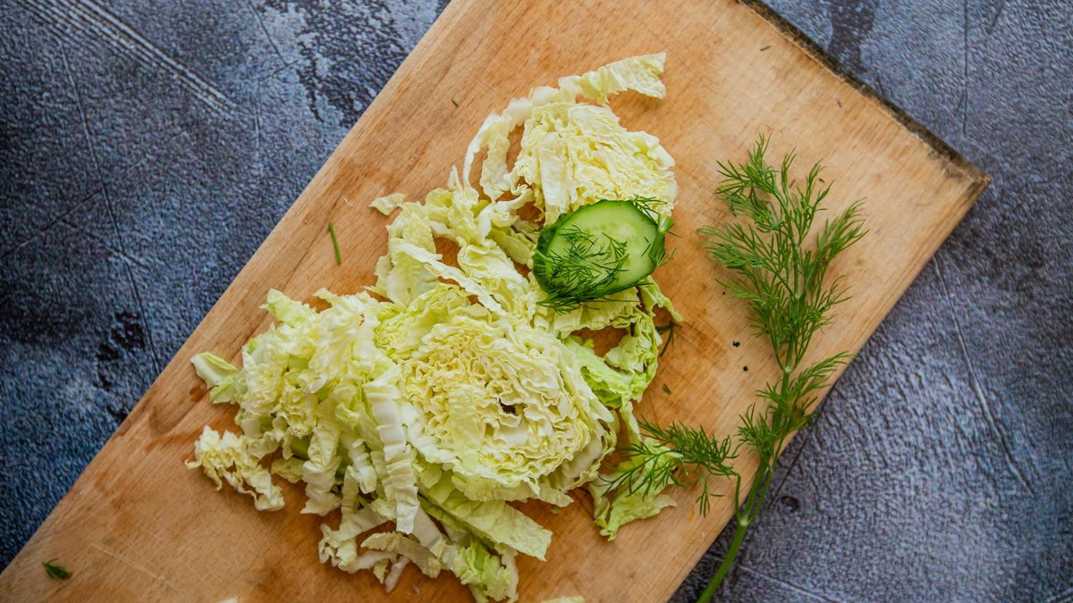 dill and cabbage