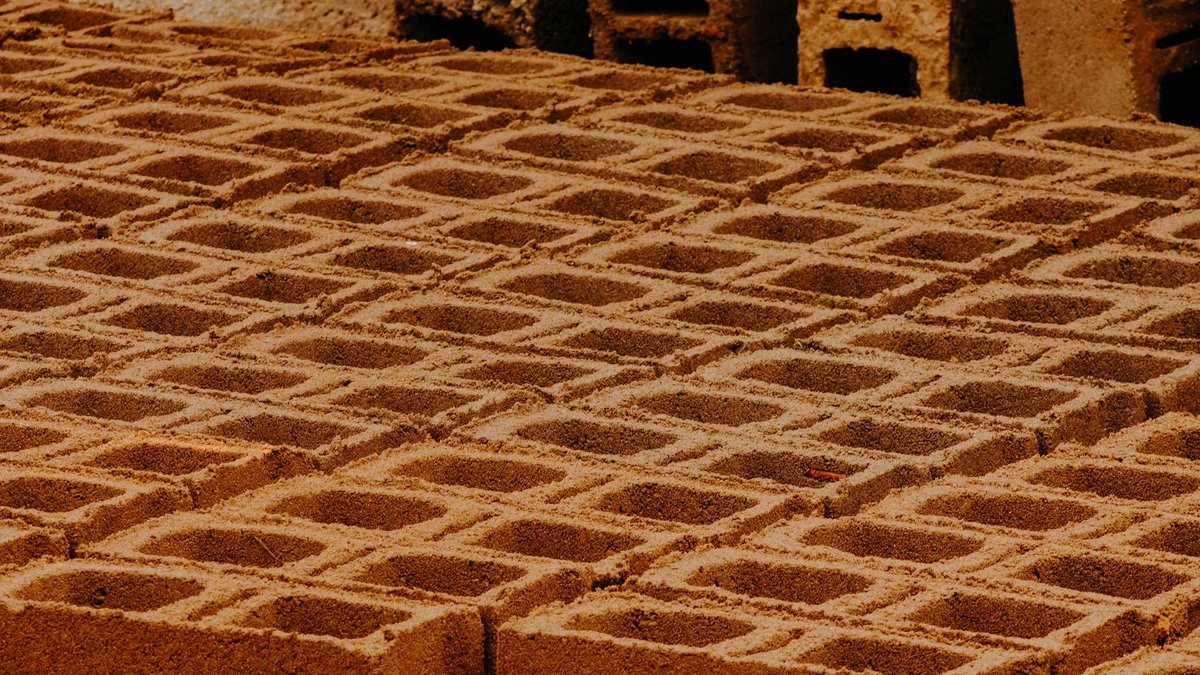 cinder block garden