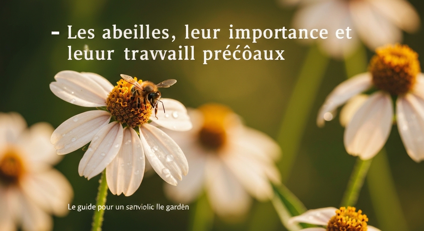 Les abeilles, leur importance et leur travail précieux : Guide complet pour un jardin vivant