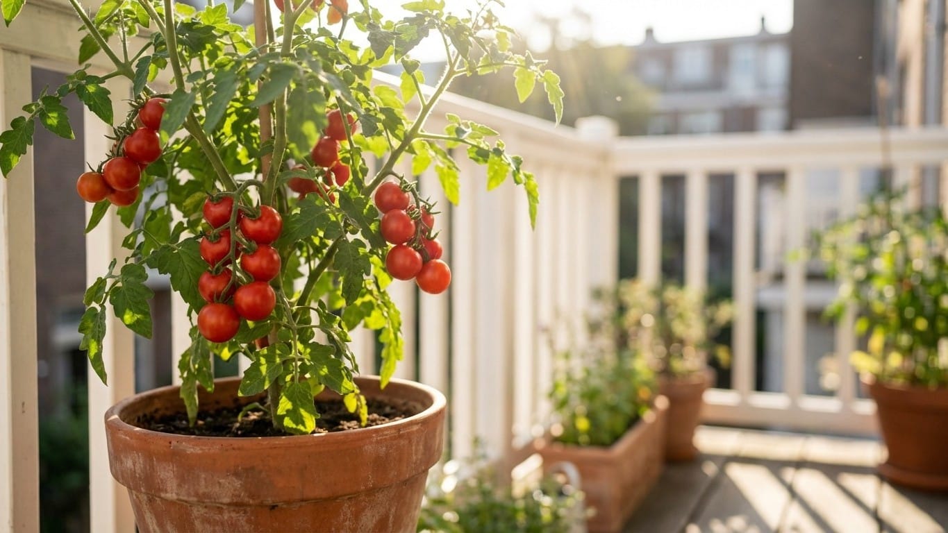 Les tomates cerises : un classique du balcon