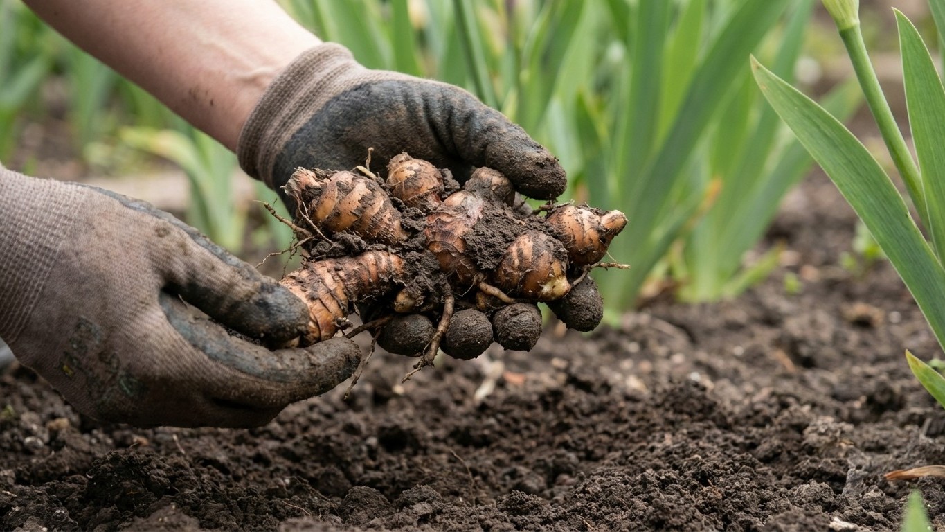 Comment couper les iris : le geste précis