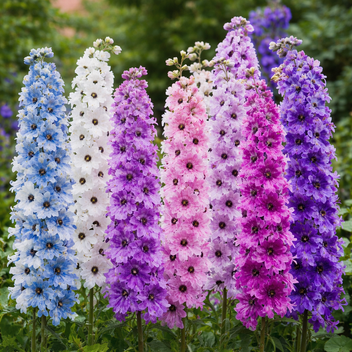 2. Delphinium 'Pacific Giants'