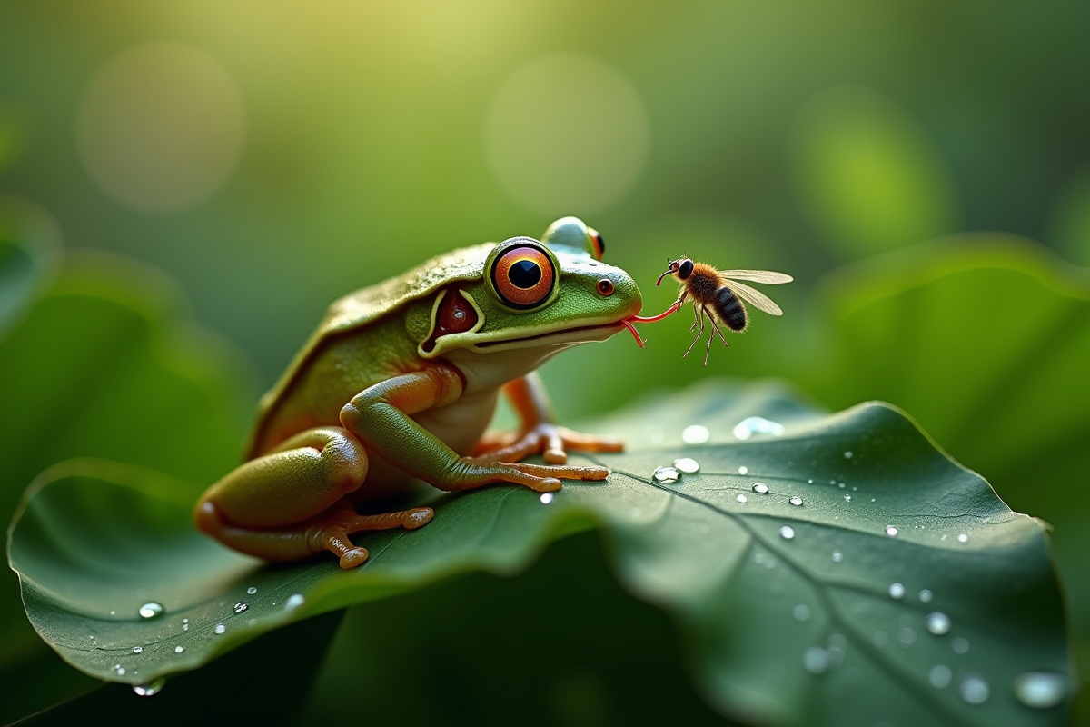 Les espèces de grenouilles les plus communes dans les jardin