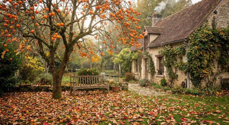 Pourquoi Choisir le Kaki dans Votre Jardin Français ?