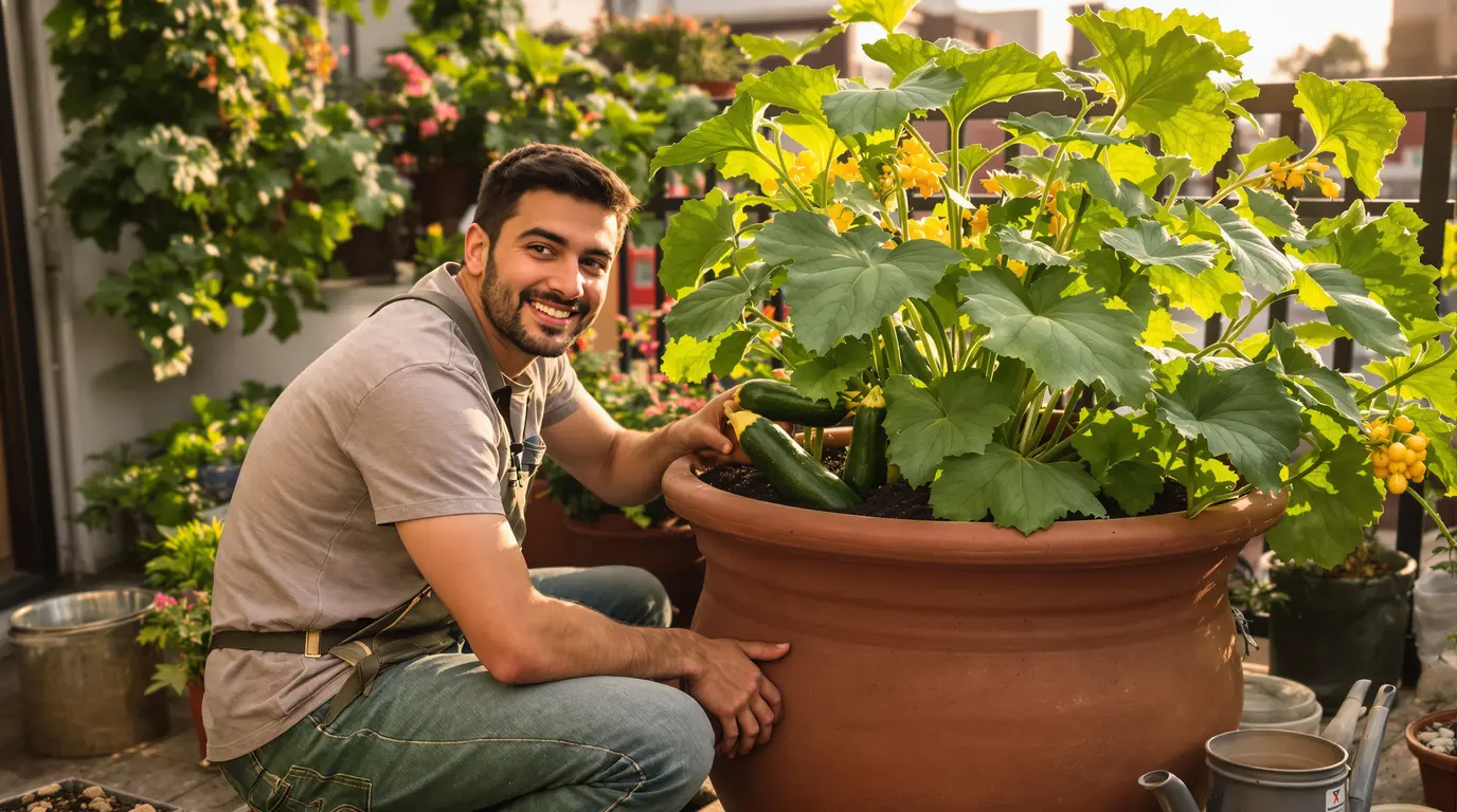 Pourquoi cultiver la courgette en pot ? Un choix malin pour