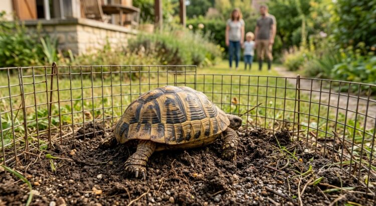 Pourquoi une tortue choisit-elle votre jardin pour pondre ?