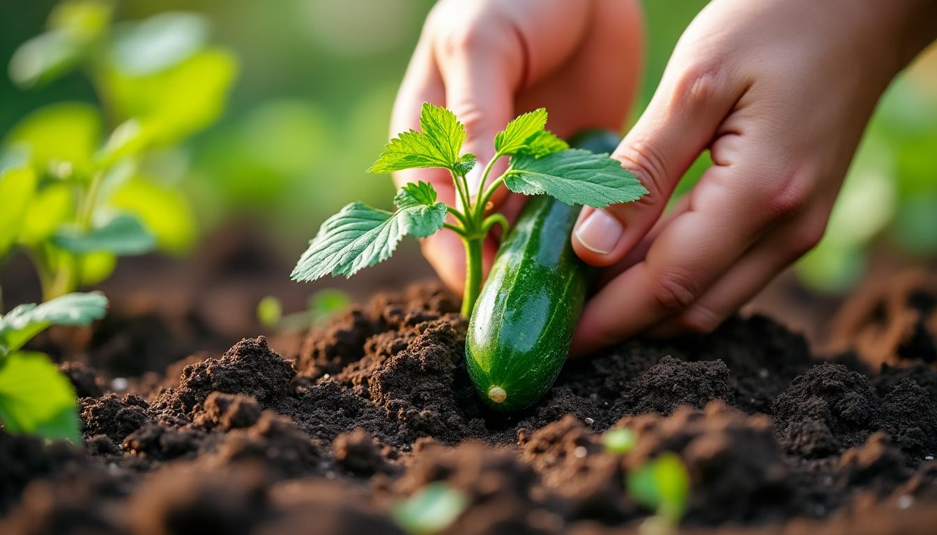 Quand planter les concombres en France ?